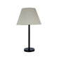 ELIANTE White Black Iron Table Lamp - TL-12052-BK - without bulb
