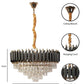 Torrica Black & Gold Iron CHANDELIERS | 1015-600MM | Included Bulb | Eliante by Jainsons Lights