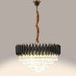 Torrica Black & Gold Iron CHANDELIERS | 1015-600MM | Included Bulb | Eliante by Jainsons Lights