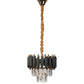 Torrica Black and Gold Iron CHANDELIERS  | 1015-300mm | Included Bulb | Eliante by Jainsons Lights