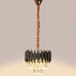 Torrica Black and Gold Iron CHANDELIERS  | 1015-300mm | Included Bulb | Eliante by Jainsons Lights