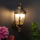 Antique Brass Metal Outdoor Wall Lights Trophy-Wall