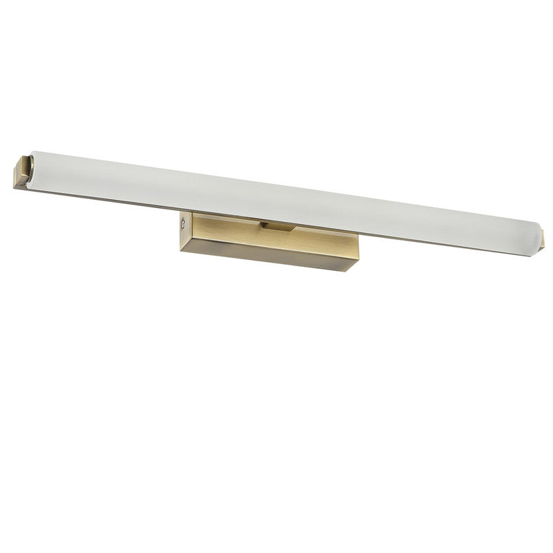 JS-SCH TURBO BRASS 20W BRUSH BRASS/CHROME Led Mirror Lights
