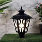 ELIANTE black Iron Gate Light - B22 holder - UMBRELLA-M-BLACK- without Bulb