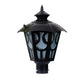 ELIANTE black Iron Gate Light - B22 holder - UMBRELLA-M-BLACK- without Bulb