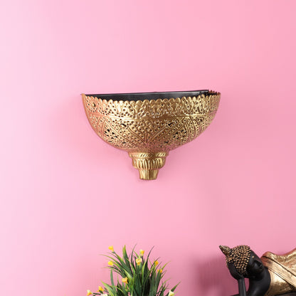 GOLD Brass Wall Light -UP-LIGHT-BRASS-1W - Included Bulb