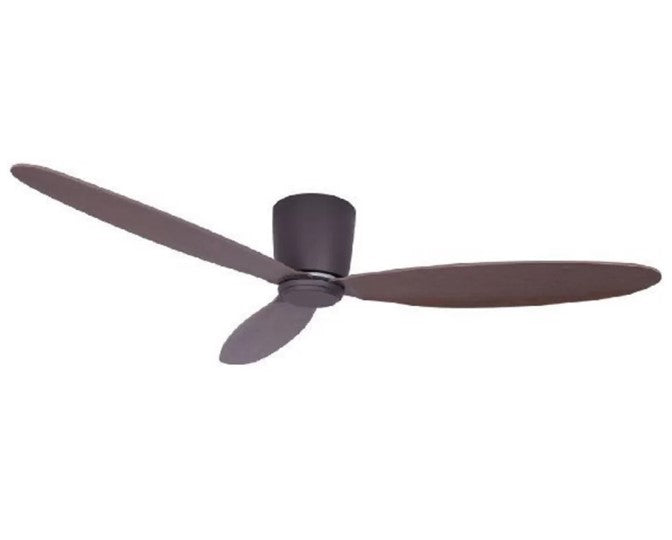 JS-LXR Modern BLDC 52″ Ceiling Designer Fans VG0002-Oil Rubbed Bronze & Walnut Blades