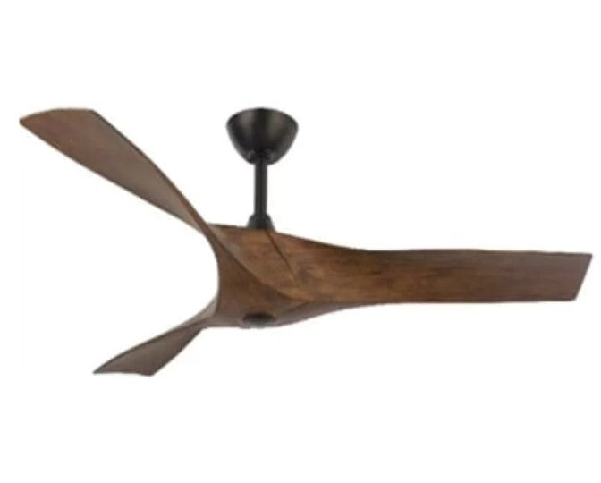 JS-LXR Modern BLDC 52″ Ceiling Designer Fans VG0005-Oil Rubbed Bronze & Walnut