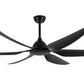 JS-LXR Modern BLDC 54" Ceiling Designer Fans VG0023-Matt Black