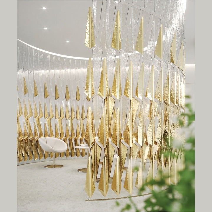 VICE VERSA Faceted Crystal Panel Suspension Collection – full view