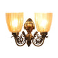 Antique Brass aluminium Wall Lights -W-1122-2W - Included Bulbs