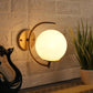 Dorada Gold Metal Wall Light W-28-1W-CFL HALO