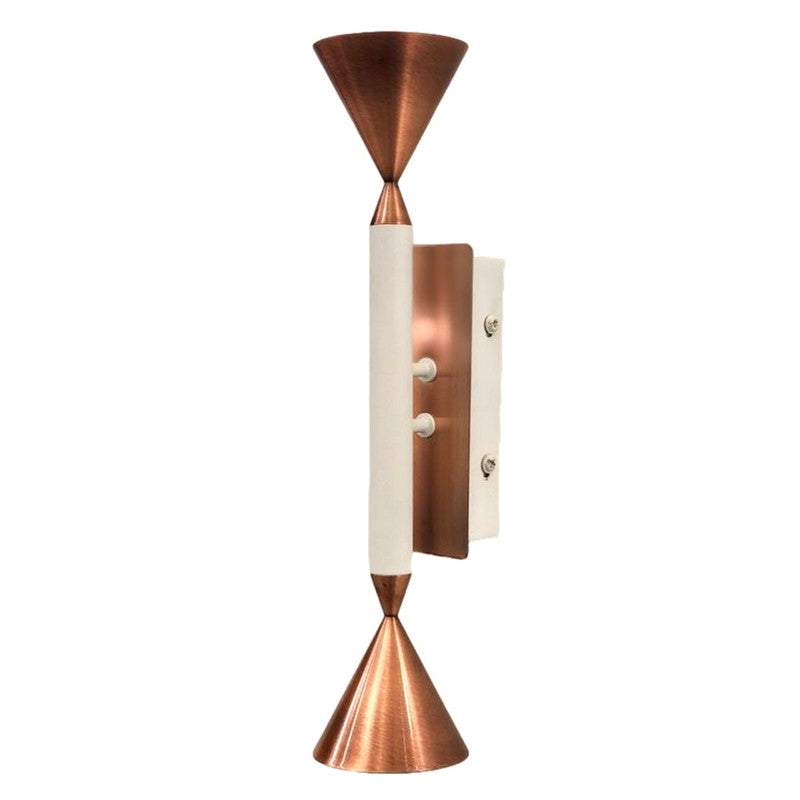 JS-SV-W/L 275-2w-Up-Down Brass Antique/Copper Antique 12w Mashal Wall Lights