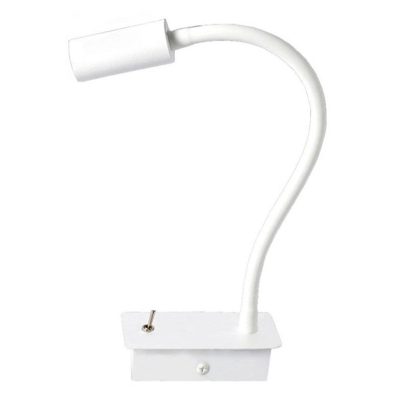 JS-SV-W/L 555 White/Black/Chrome/Brass Antique/Copper Antique 3w Flexible Gooseneck Wall Light