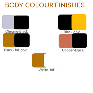 JS-SV-W/L 580 Black- Gold/Black- Copper/Black- Chrome/Black- Foil Gold/White- Foil Gold/White- Wood 40w 900mm Led Mirror Lights