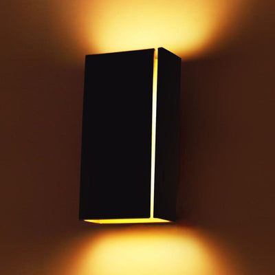 JS-SV-W/L 805-BIG Black/White/Wood 12w Led Wall Lights