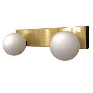 JS-SV-W/L GLOBE X -2 Black/Matt Gold/Chrome/Brass Antique/Copper Antique 8w Led Mirror Lights