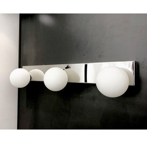 JS-SV-W/L GLOBE X- 3 Black/Matt Gold/Chrome/Brass Antique/Copper Antique 12w Led Mirror Lights