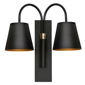 JS-SV-W/L INTERIO-2 Black/White Modern Wall Lights