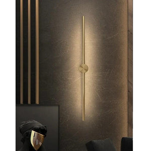 JS-SV-W/L STICK CENTER Black/Brass Antique/Copper Antique 12w 740mm Led Wall Lights