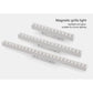 White magnetic grille light — anti-glare laser blade for accent lighting