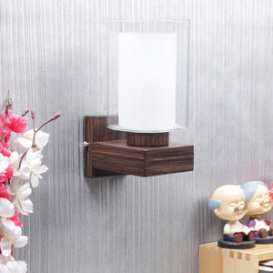 Wooden Wood Wall Light -S-171-1W - Included Bulb