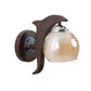 Wooden Wood Wall Light -S-186-1W - Included Bulb