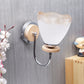 Silver-Wooden Wood- Metal Wall Light S 201 1W