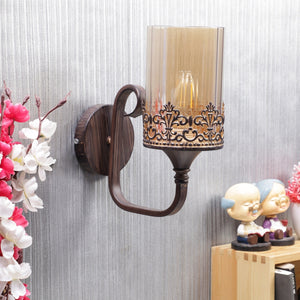 Antique Metal Wall Light -S-203-1W - Included Bulb