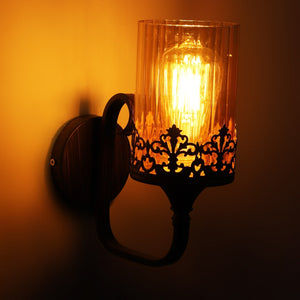 Antique Metal Wall Light -S-203-1W - Included Bulb