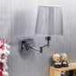 Silver  Metal Wall Light -S-221-1W - Included Bulb
