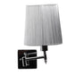 Silver  Metal Wall Light -S-221-1W - Included Bulb