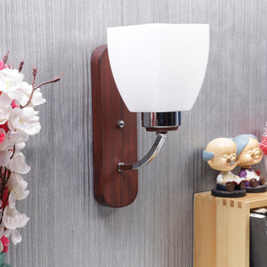 Wooden Metal Wall Light -S-229-1W - Included Bulb