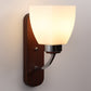 Wooden Metal Wall Light -S-229-1W - Included Bulb