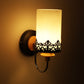 Black Wood- Metal Wall Light -S-237-1W - Included Bulb
