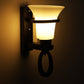 Black Wood Wall Light -S-276-1W - Included Bulb