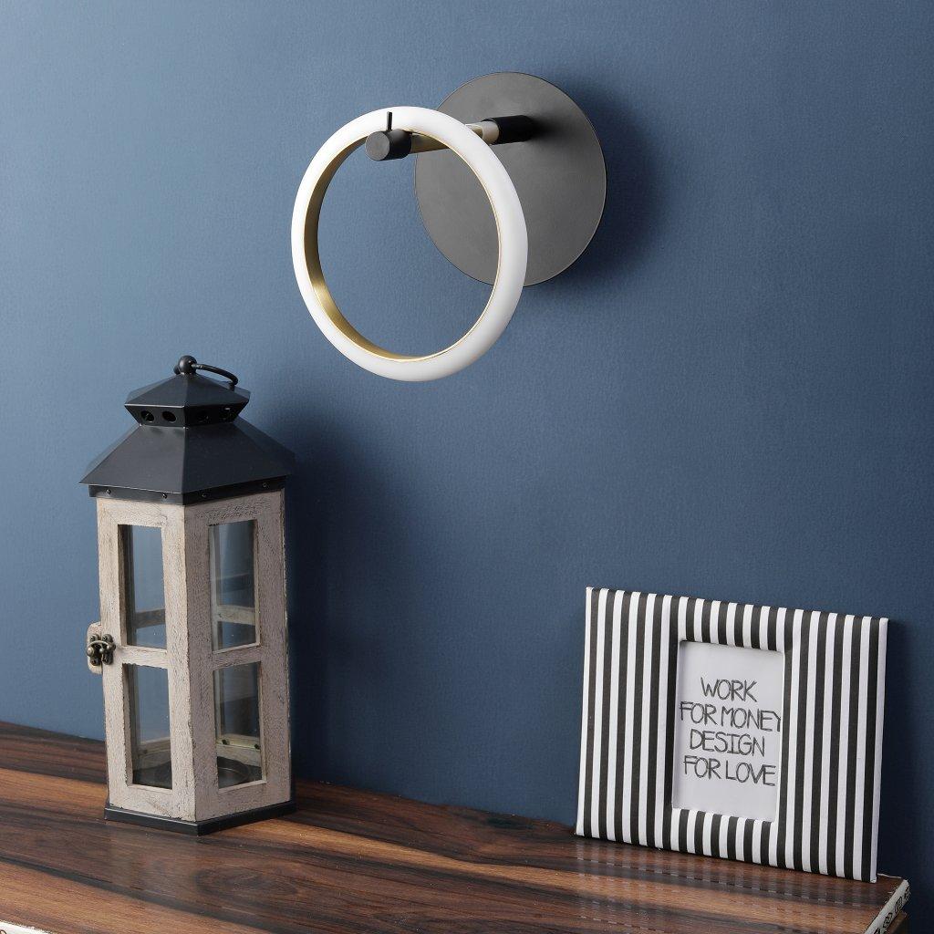 GOLD Metal Wall Light W-8071-1W - W-8071-1W - Included Bulb