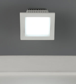 Warm White 12 Watts LED Aluminium Square Panel Down Light | 851-12W-WW | Included Bulb | Eliante by Jainsons Lights