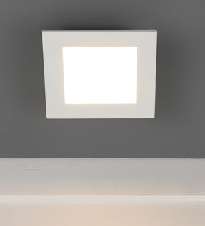 Warm White 12 Watts Led Aluminium Square Panel Down Light | 1011-12W-WW | Included Bulb | Eliante by Jainsons Lights