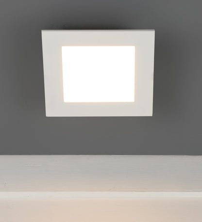 Warm White 12 Watts Led Aluminium Square Panel Down Light | 1011-12W-WW | Included Bulb | Eliante by Jainsons Lights