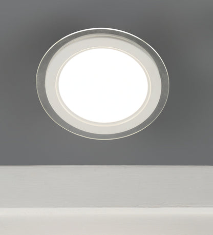 Warm White 17 Watts LED Aluminium Round Panel Down Light | 552-17W-WW | Included Bulb | Eliante by Jainsons Lights