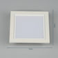 Warm White 18 Watts LED Aluminium Square Panel Down Light | 651-18W-WW | Included Bulb | Eliante by Jainsons Lights