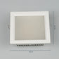 Warm White 25 Watts LED Aluminium Square Panel Down Light | 851-26W-WW | Included Bulb | Eliante by Jainsons Lights