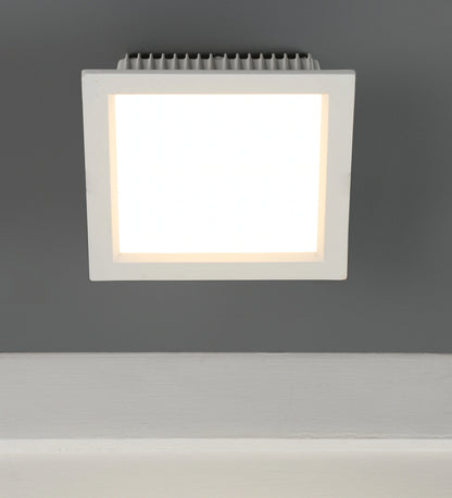 Warm White 25 Watts LED Aluminium Square Panel Down Light | 851-26W-WW | Included Bulb | Eliante by Jainsons Lights