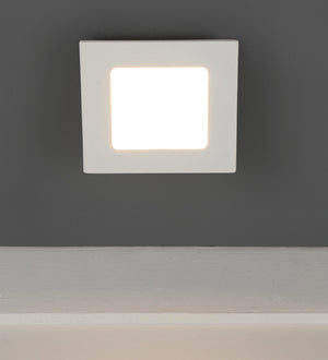 Warm White 6 Watts Led Aluminium Square Panel Down Light | 4018-6W-WW | Included Bulb | Eliante by Jainsons Lights