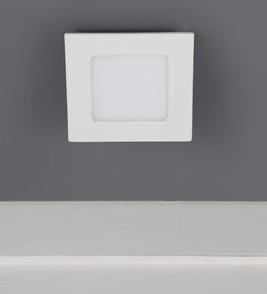 Warm White 6 Watts Led Aluminium Square Panel Down Light | 4018-6W-WW | Included Bulb | Eliante by Jainsons Lights