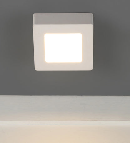 Warm White 6 Watts Led Aluminium Square Panel Down Light | 5018-6W-WW | Included Bulb | Eliante by Jainsons Lights