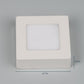 Warm White 6 Watts Led Aluminium Square Panel Down Light | 5018-6W-WW | Included Bulb | Eliante by Jainsons Lights