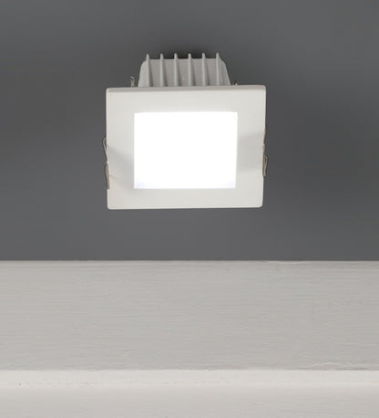 Warm White 8 Watts LED Aluminium Square Panel Down Light | 851-8W-WW | Included Bulb | Eliante by Jainsons Lights