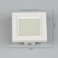 Warm White 9 Watts LED Aluminium Square Panel Down Light | 651-9W-WW | Included Bulb | Eliante by Jainsons Lights